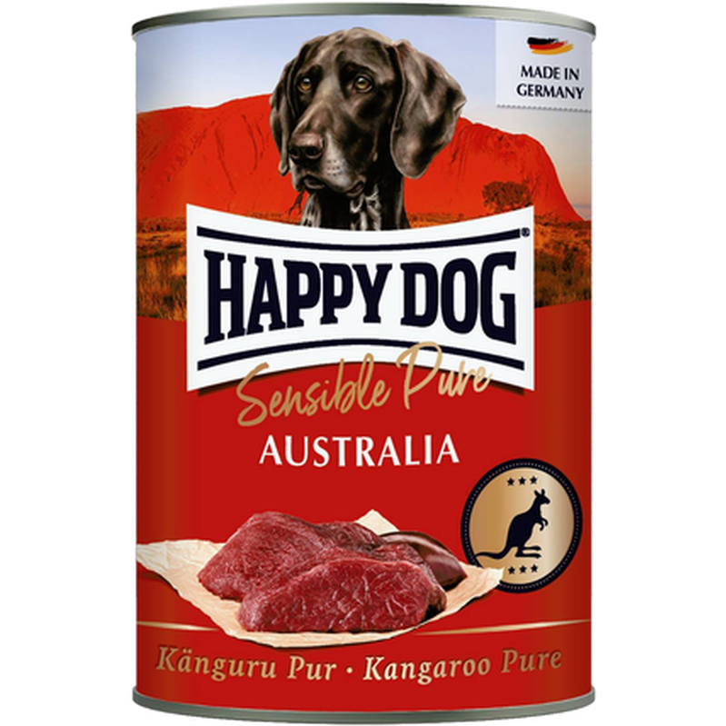 Happy Dog Wet Food Supreme Sensible 100% Kangaroo Pure Tinned/Canned