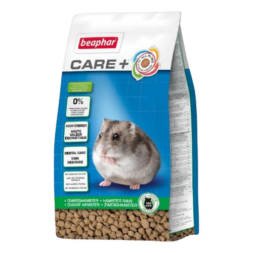 Beaphar - CARE+ Dvärghamster 250 g - Smådjur - Smådjursfoder & Hö - Pellets - ZOO.se