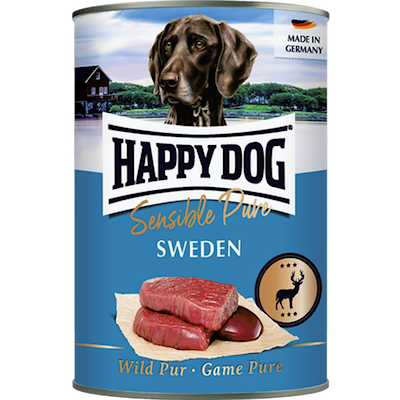 Preview of Happy Dog Sensible Pure Sweden 100% Viltkött 400 g