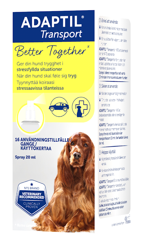 Adaptil - Calm Transport Spray 20 ml - Hund - Hundvård & Tillskott - Lugnande - ZOO.se