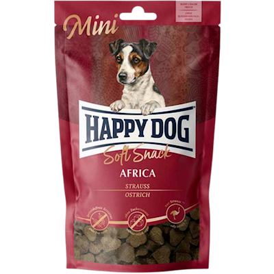 Preview of Happy Dog Treats Soft Snack Mini Africa 100g x 6st