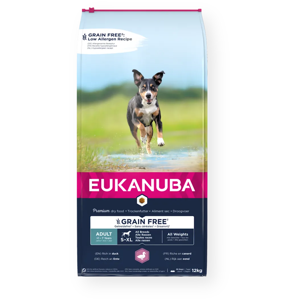 Eukanuba Dog Grain Free Adult Duck