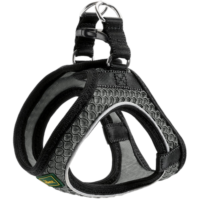 Hunter - Dog Harness Comfort Hilo Gray Small/Medium - - Tinybuddy.no