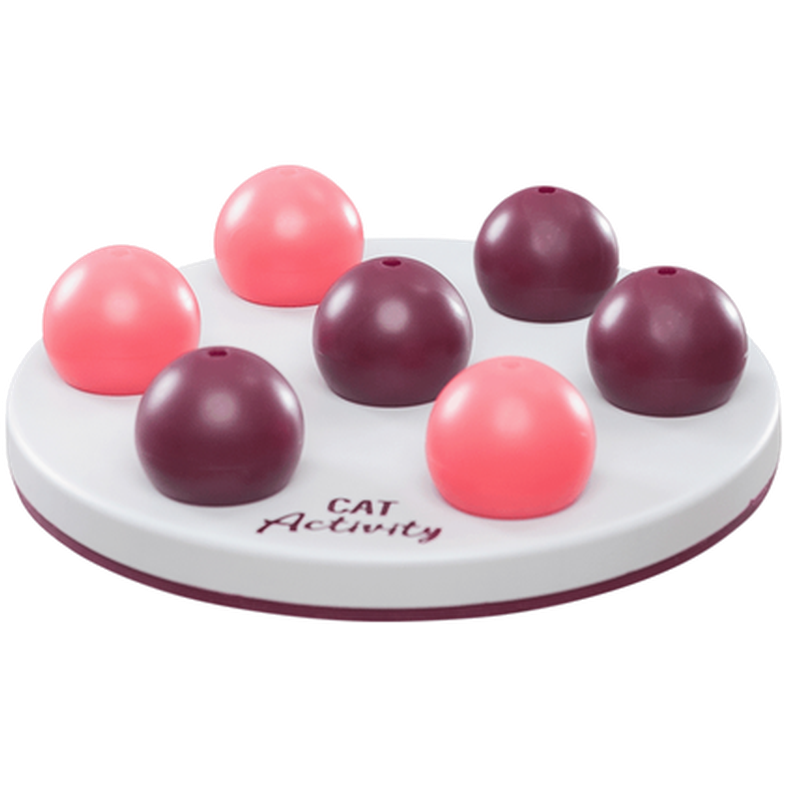 Trixie Cat Activity Solitaire Strategy Game Blue 20 cm