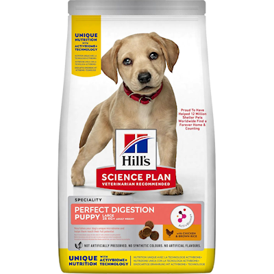 Preview of Hills Science Plan Puppy Perfect Digestion Large Breed Chicken & Rice 14,5 kg