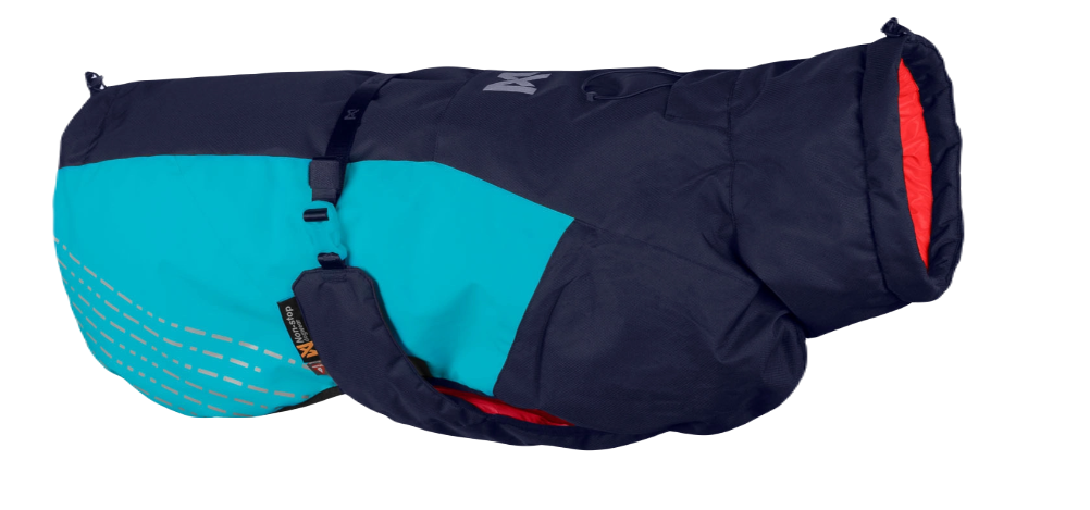 Non-Stop Dogwear - Glacier jacket 2.0 black/orange 33 - Hund - Hundkläder - ZOO.se