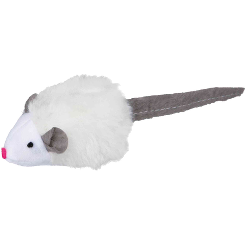 Trixie - Assortment Plush Squeaky Mice Mix 6 cm - Katt - Kattleksaker - ZOO.se