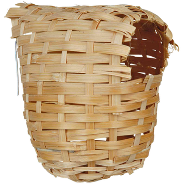 Trixie - Exotic Nest Bamboo Brown 12 x 11 cm - Fågel - Fågel - ZOO.se