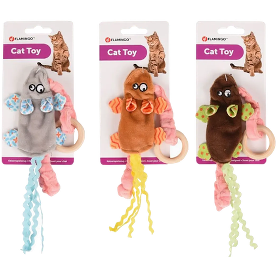 Cat Toy Kirk Mouse Ring Mix 8,5 cm