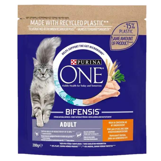 Purina ONE - Adult Chicken 1,5 kg - Katt - Kattfoder & kattmat - Torrfoder till katt - ZOO.se