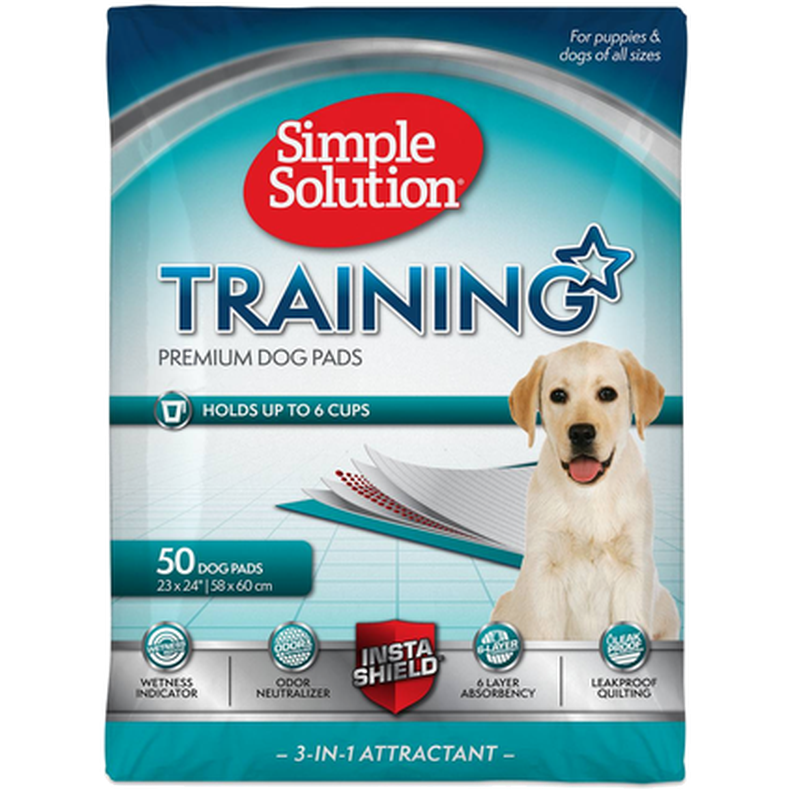 Simple Solution - Training Premium Pads 14 st - Hund - Hundvård & Tillskott - Valptoalett & Hundtoaletter - ZOO.se