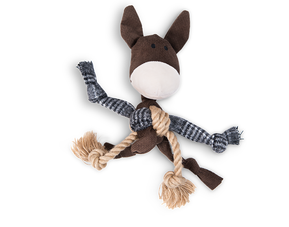 Hundleksak Sadie, 30x18cm, Flerfärgad