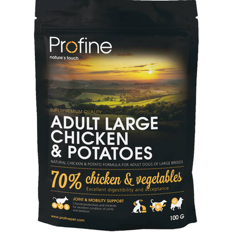 Dog Dry Food Adult Large Chicken & Potatoes 12 kg