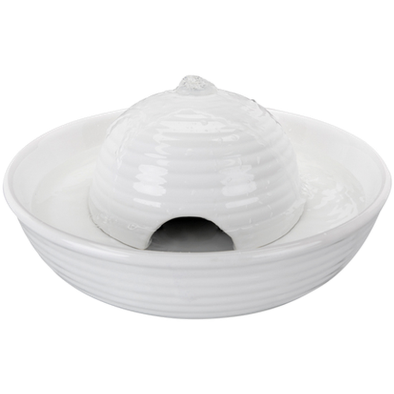 Trixie Juomalähde Vital Flow White 0,8L ø 24 × 10cm