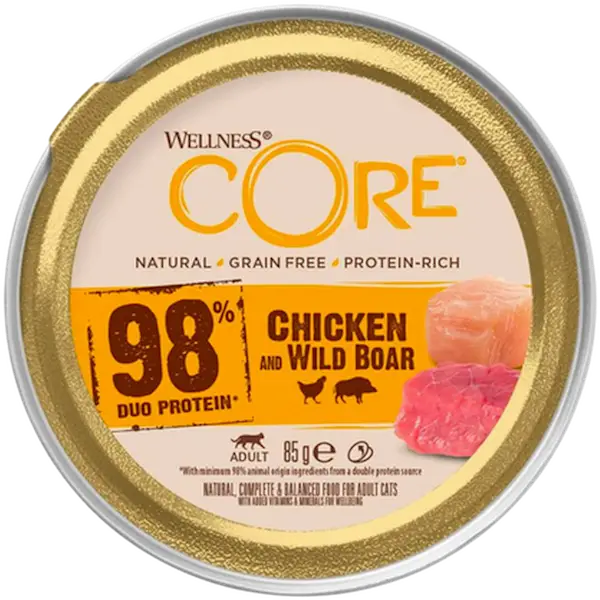 Cat 98% Chicken/Wild Boar Paté