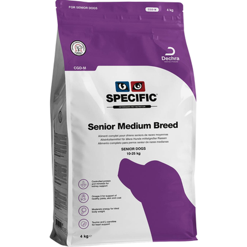 Specific - Dogs CGD-M Senior Medium Breed 12 kg - Hund - Hundmat & hundfoder - ZOO.se