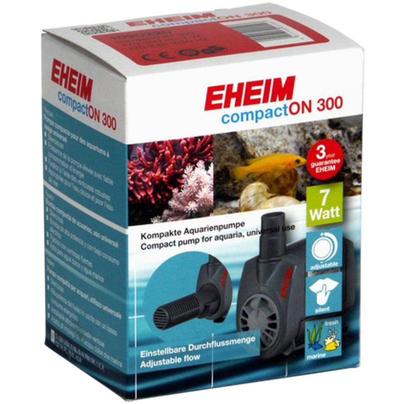 Eheim - Pump Compact 300 1000 300 l/h - Akvaristik - Akvariepumpar & Filter för akvarium - Cirkulationspump till akvarium - ZOO.se