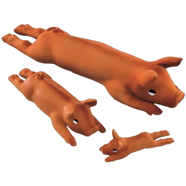 Latex Toy Long Pig with Squeaker