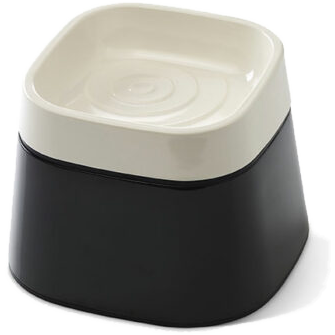 Vattenskål Ergo Cube, 22x22x16cm, Svart