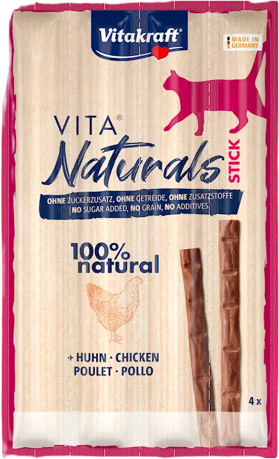 Vitakraft Vita Naturals Stick Chicken Cat 4 x 40 gr