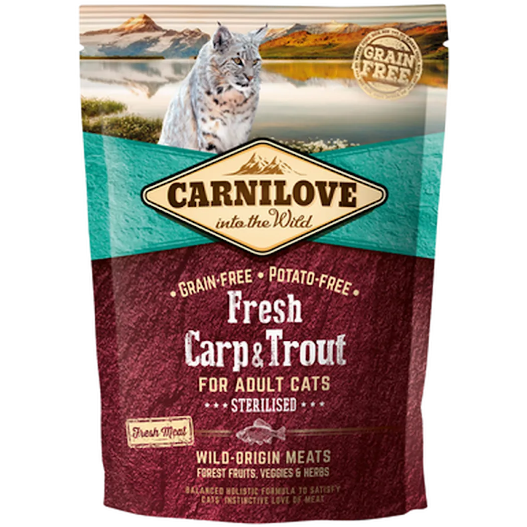 Carnilove Cat Fresh Carp & Trout - for Sterilised
