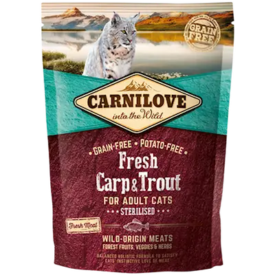 Cat Fresh Carp & Trout - for Sterilised