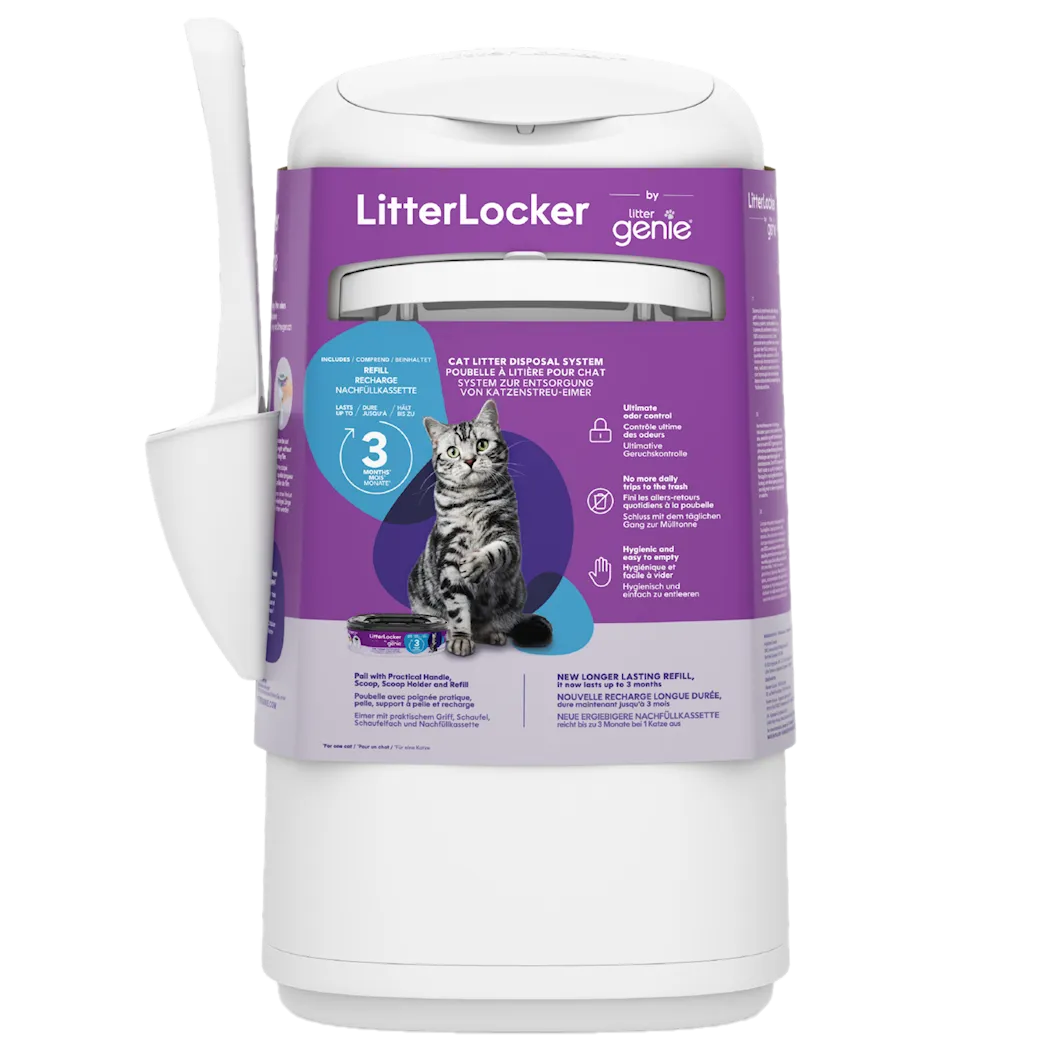 LitterLocker Litter Locker Genie - Soptunna 23 x 23 x 45 cm
