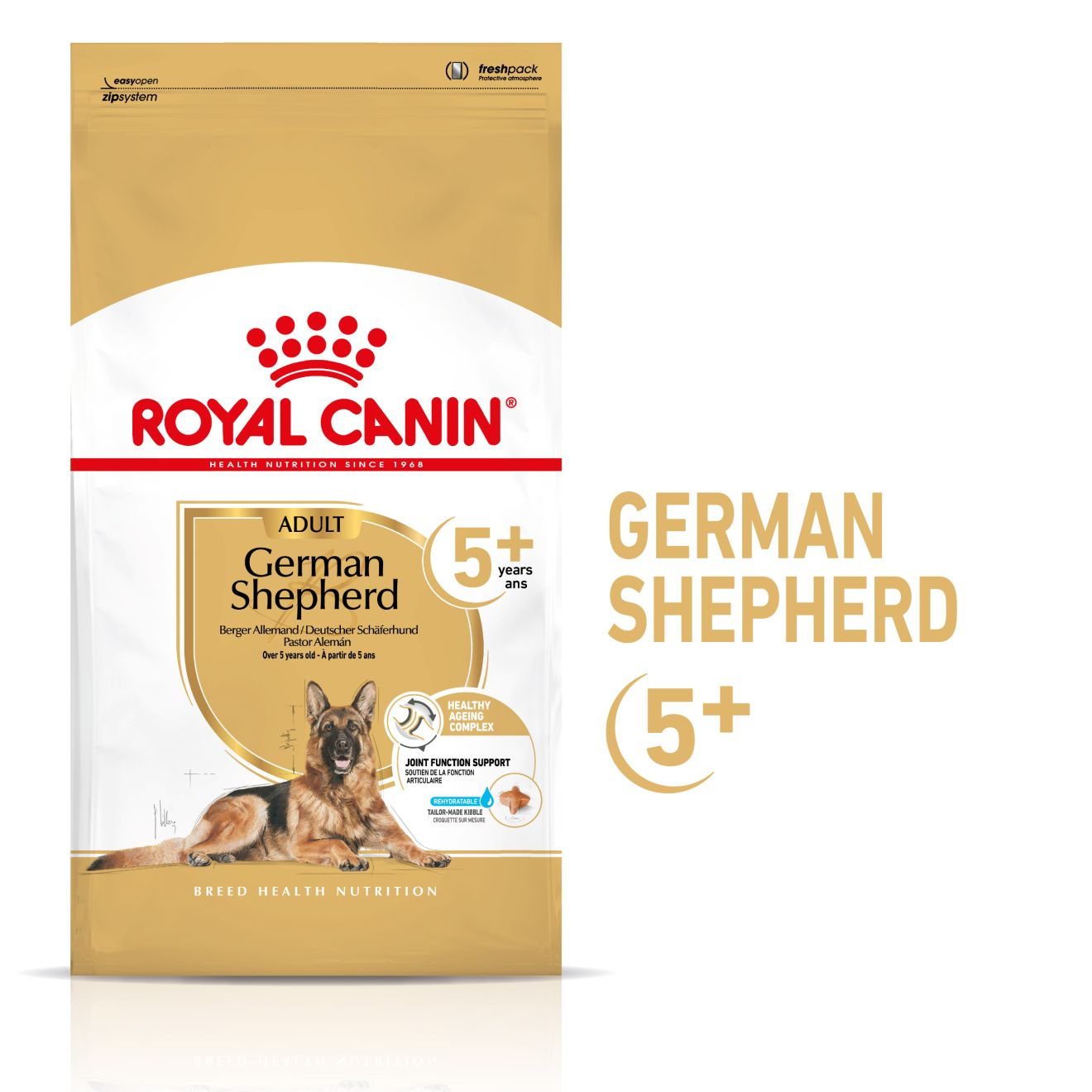 German Shepherd 5+ Torrfoder för hund 12 kg