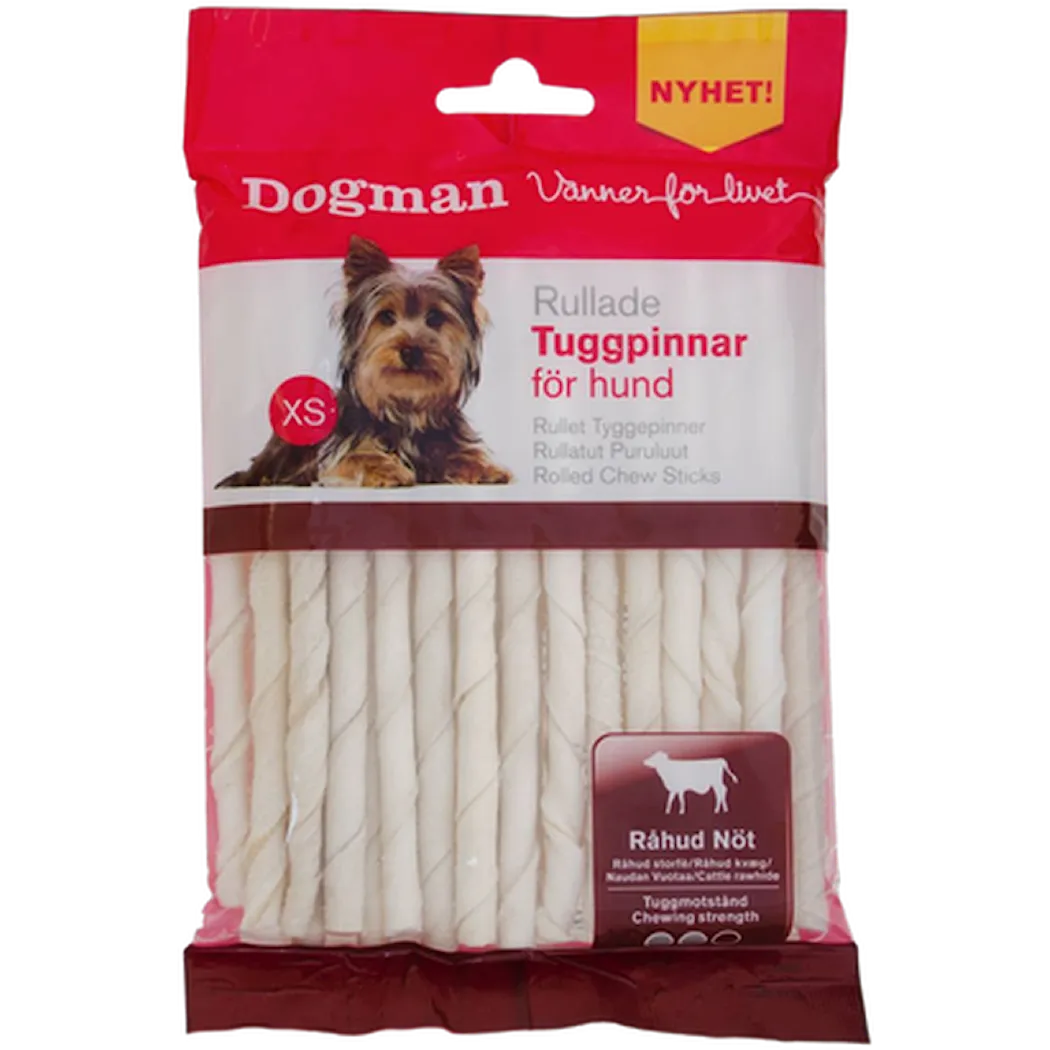 Dogman Tyggepinner, 30-pakning, 12,5 cm, 4-5mm