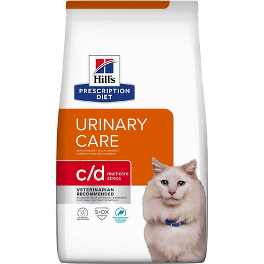 Hill's Prescription Diet Feline c/d Urinary Multicare Stress Ocean Fish - Dry Cat Food
