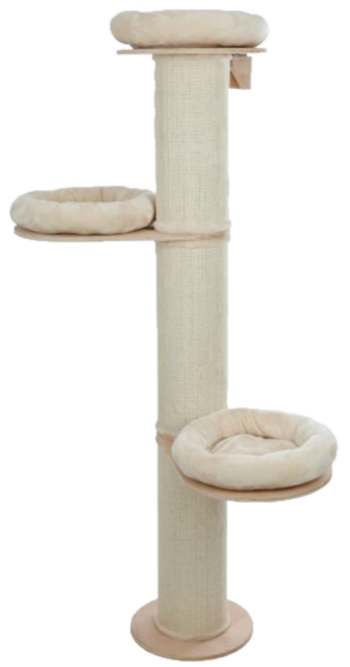 Klösträd Dolomit Tower 187cm Beige - Katt - Klösträd & klösmöbler för katt - Klöstunnor till katt - KerblPet - ZOO.se