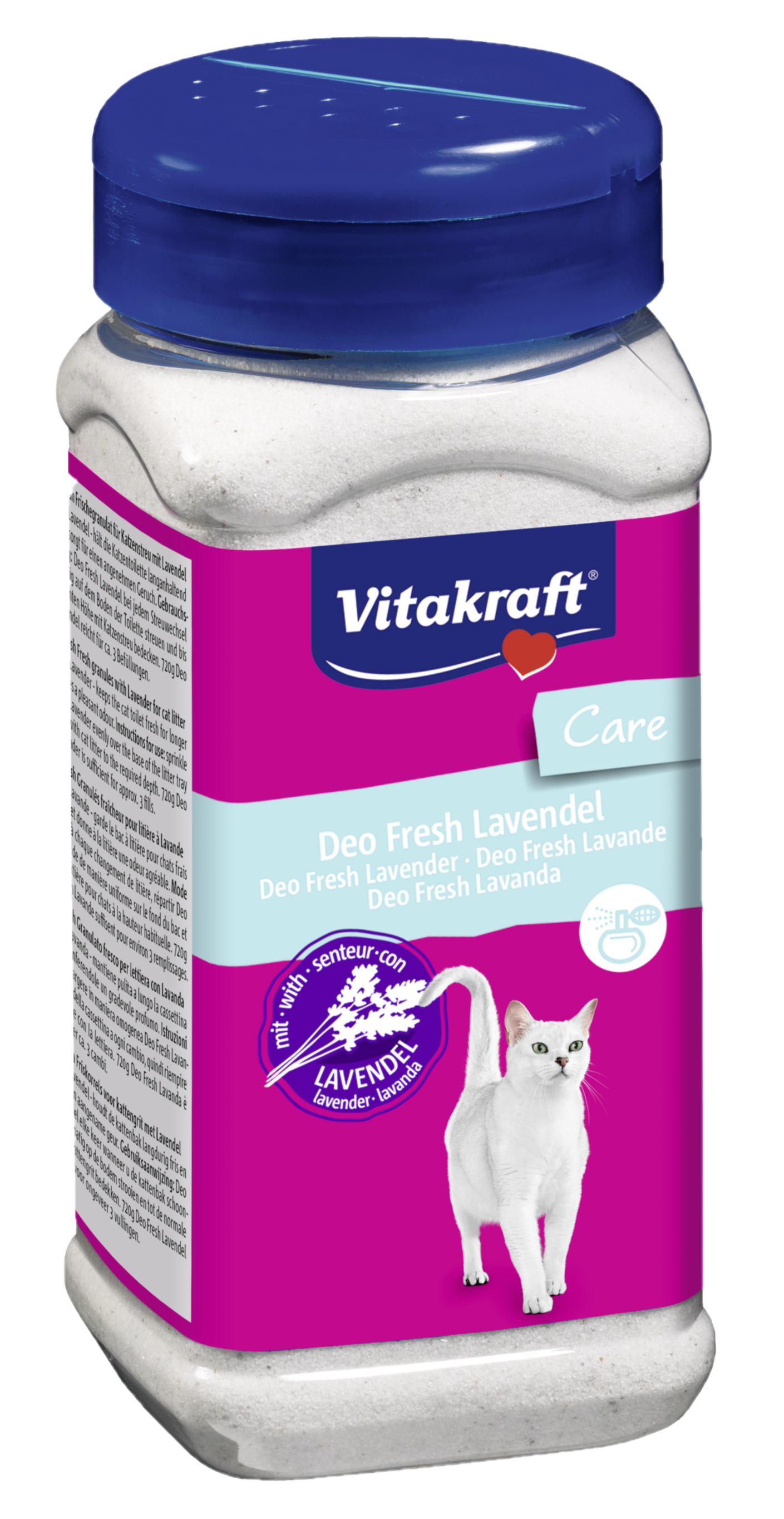 Vitakraft - Deo-Fresh Lavendel 720 g - Katt - Kattlådor & toaletter för katt - Kattspadar & tillbehör för kattlåda - ZOO.se
