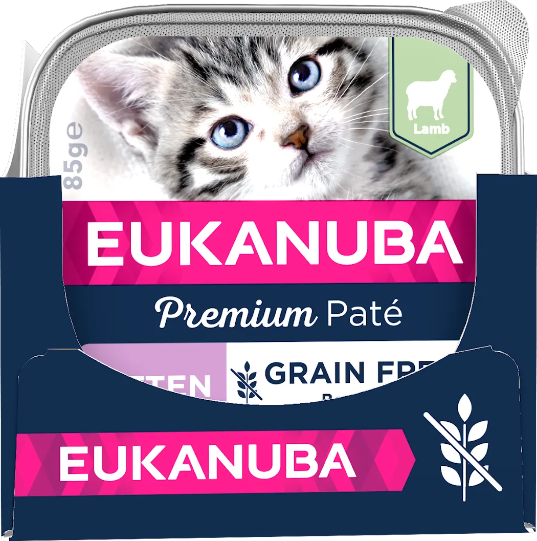 Eukanuba Cat Grain Free Kitten Lamb Paté