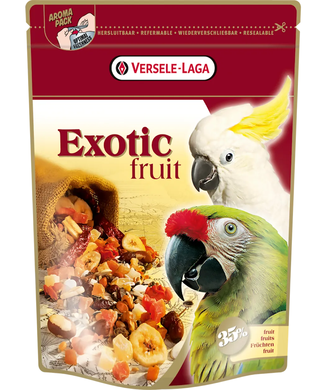 Versele-Laga Prestige Premium Parrots Exotic Fruit Mix 600 g