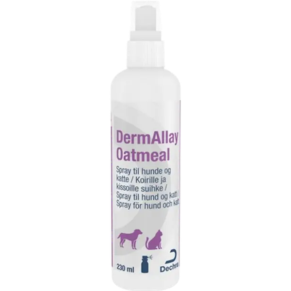 DermAllay™ Oatmeal Spray Conditioner for hunder, katter og hester 230 ml