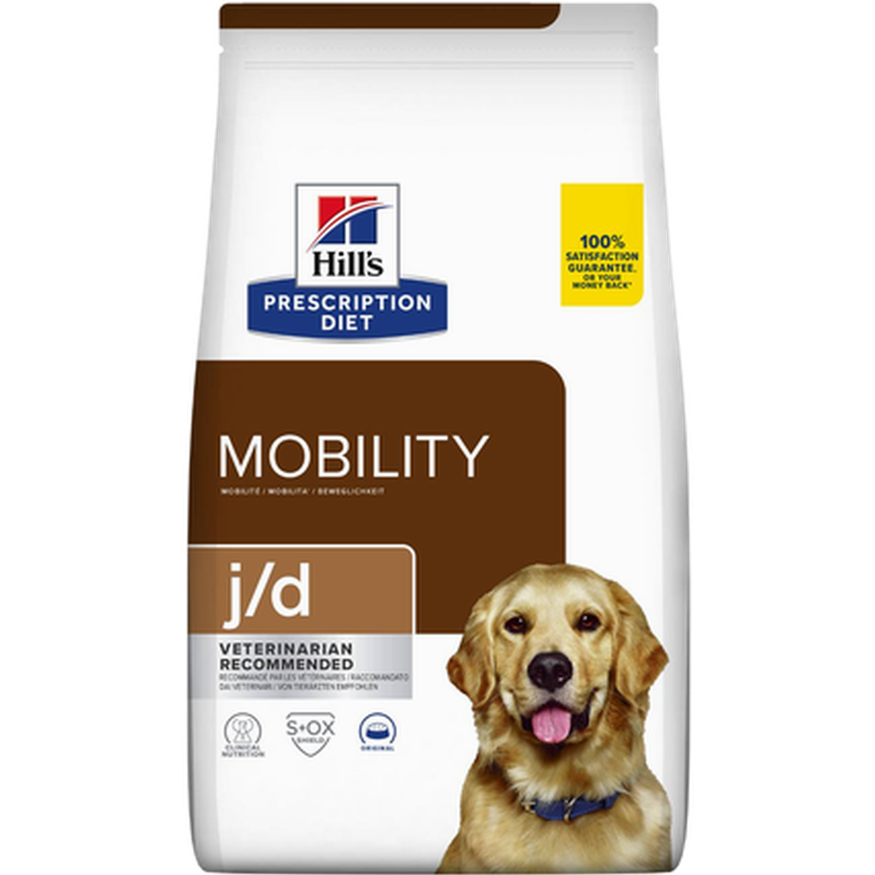 Hill's Prescription Diet Dog - j/d Mobility Chicken - koiran kuivaruoka 12kg+4kg bonuspussi - Koirat - Koiranruoka - Erikoisruoka