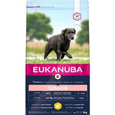 Preview of Eukanuba Dog Senior Large Breed Lamb & Rice 12 kg