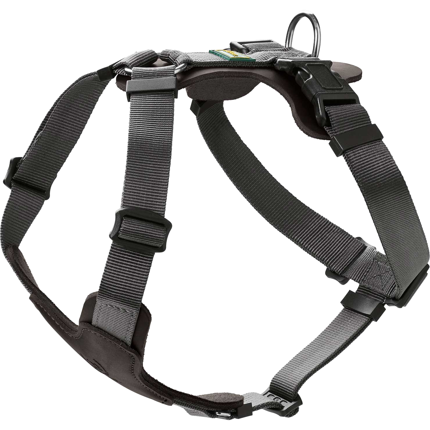 Hunter - Dog Harness Mixed Aalborg Black S Chest 46-67cm - - Tinybuddy.no