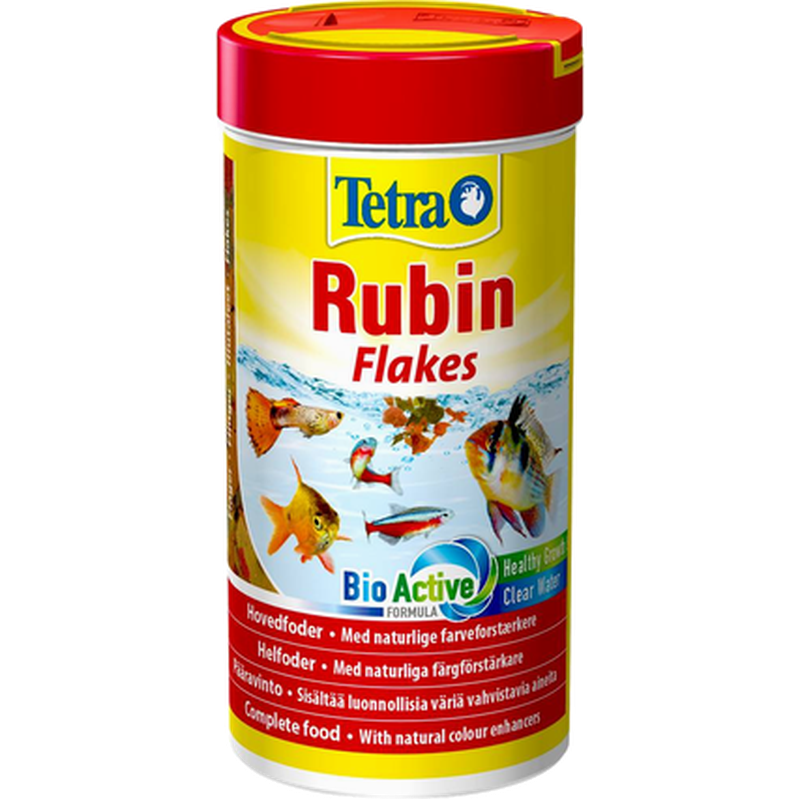 Rubin 1L - Akvaristik - Fiskfoder & Fiskmat - Flingfoder för fisk - Tetra - ZOO.se