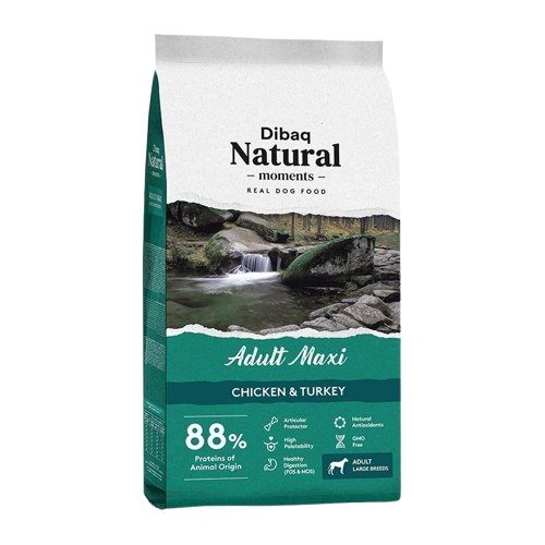 DIBAQ - Natural Moments Puppy Maxi 3 kg - Hund - Hundmat & hundfoder - ZOO.se