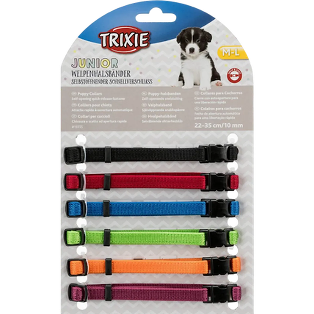 Trixie Set of Puppy Collars Mix 17-25 cm