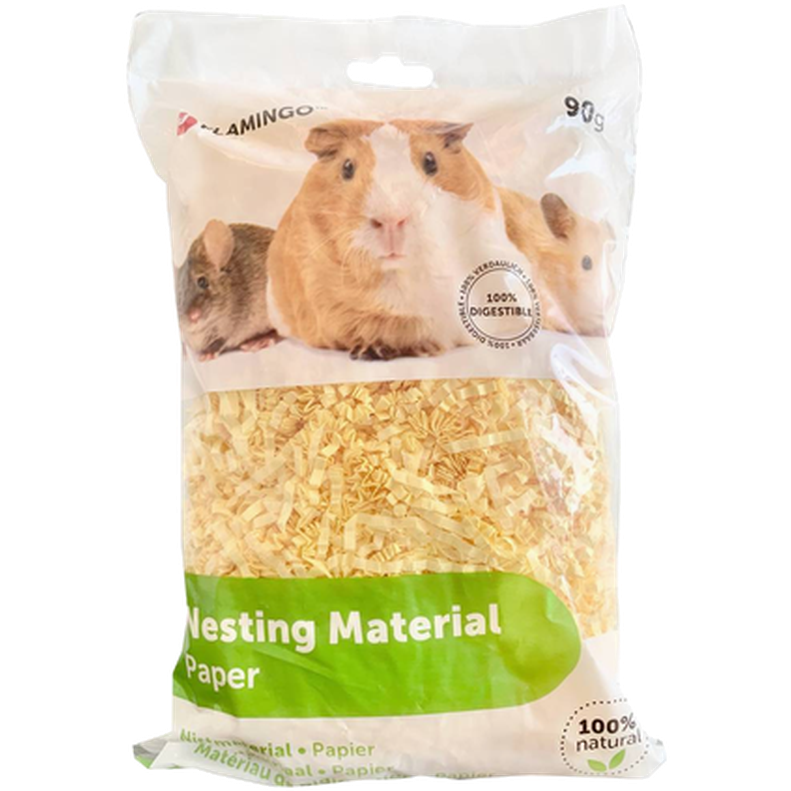 Nesting Material Dreamy Paper Mix 90 g - Smådjurstillbehör - Bottenströ & Bomaterial - Bomaterial - Flamingo - ZOO.se