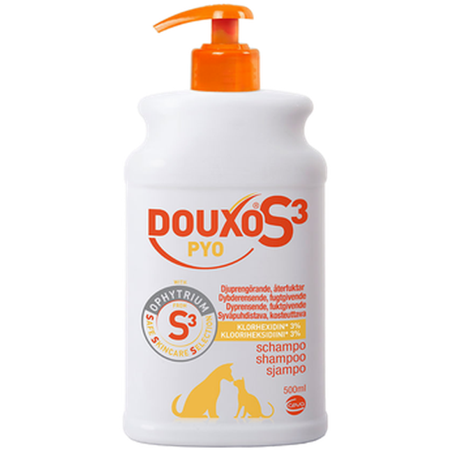 Douxo S3 - Pyo Shampoo 200 ml - Hund - Pälsvård Trim & Hundbad - Hundschampo - ZOO.se