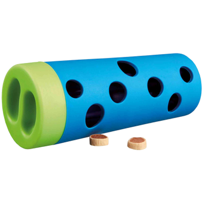 Trixie - Dog Activity Snack Roll Natural Rubber Blue 14 cm - Hund - Hundleksaker & Spel - ZOO.se