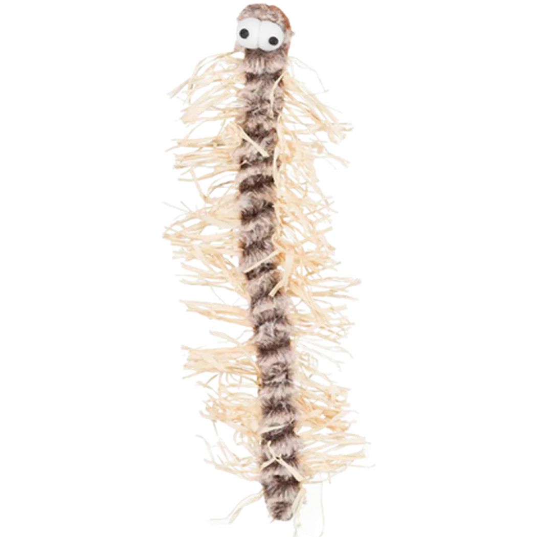 Trixie Centipede katteleketøy Plysch/Bast Brun 33 cm