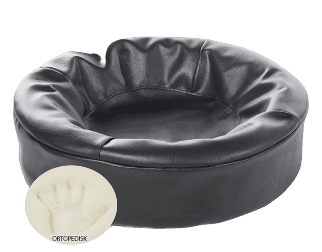 BiaBed - Biabed Ortho Round Black No. 0 - 50 x 50 cm - 50 x 50 cm - Koirat - Koiranpedit ja pehmusteet - Koiransängyt ja koiranpedit