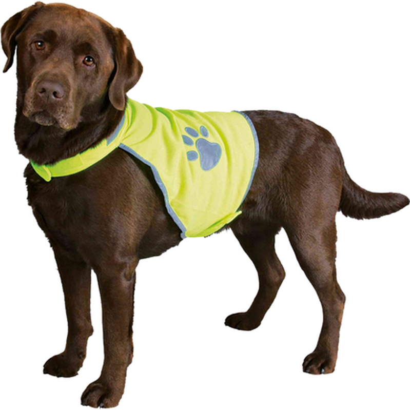 Trixie - Safety Vest Neon Reflexväst Yellow X-Large - Hund - Hund - ZOO.se