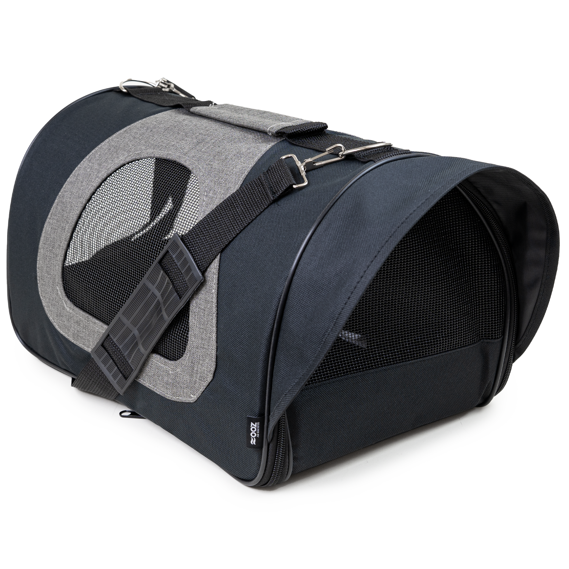 Bärväska Airline Milo, 40x23x24cm, Svart/Grå