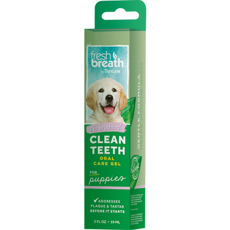 TropiClean - Clean Teeth OralCare Gel Puppy 59 ml - Hund - Hundvård & Tillskott - ZOO.se