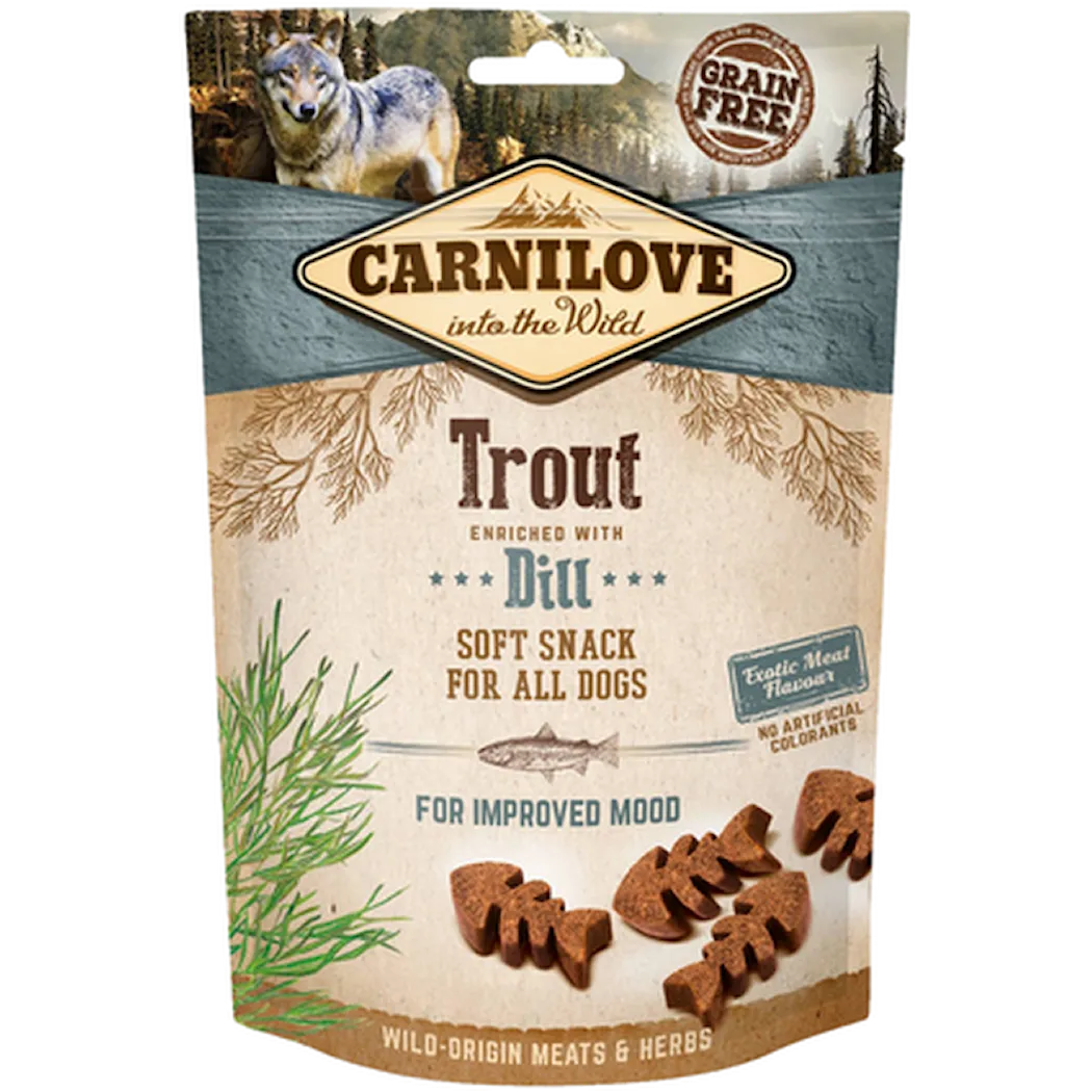 Carnilove Dog Semi Moist Snack Trout & Dill